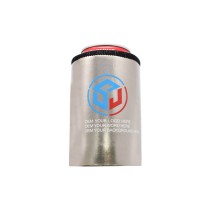 Glossy neoprene grass stubby holder can cooler holder blank/neoprene fabric can cooler bag customized logo acceptable