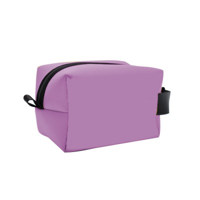 Wholesale OEM Customized Colorful Cuboid Waterproof Neoprene Large Capacity Cosmetics Makeup Case Bag