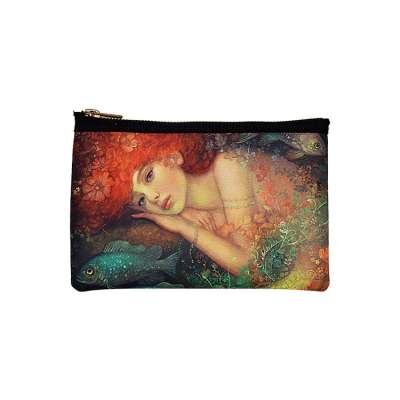 Neoprene Waterproof Pillow Shape Portable Sublimation Logo Cosmetic Money Purse Pouch Bag