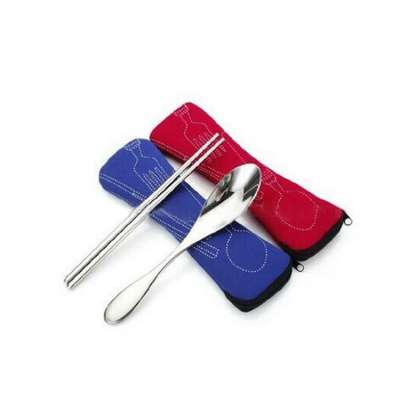 Neoprene Waterproof Insulated Tableware Knife Chopstick Fork Storage Protection Cover Case Bag