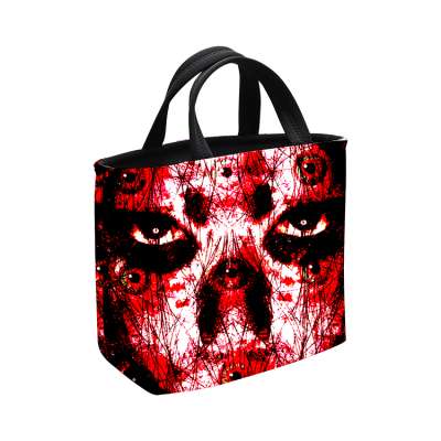 Halloween scary personalized adults use lunch bag/cooler lunch bag with zipper for office