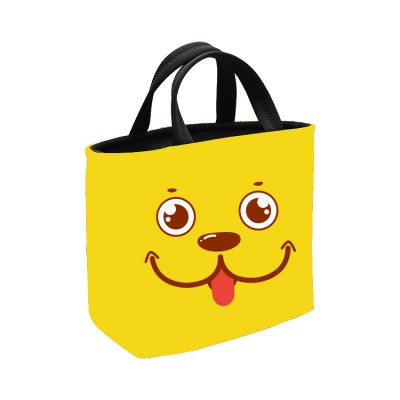 OEM Wholesale Cute Kids Lunch Bag Animal Printing Neoprene Portable Lunch Cooler Bag